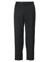Choice Man Pants Black Size 36 Polyester, Wool, Elastane