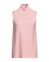 Christian Wijnants Woman Turtleneck Light Pink Size M Merino Wool In Pink