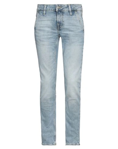 Guess Man Jeans Blue Size 32w-32l Cotton, Elastane