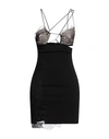 Nensi Dojaka Lace-details Mini Dress In Black