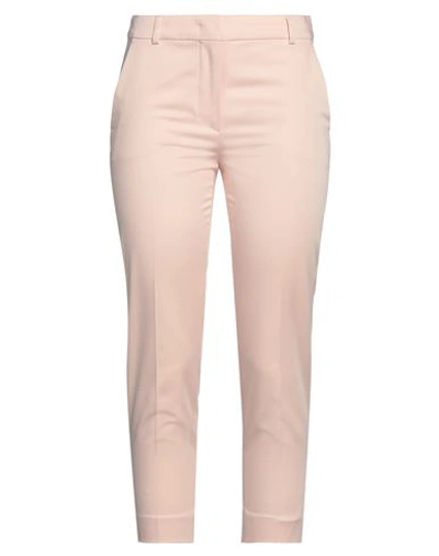 Max Mara Woman Pants Light Pink Size 10 Cotton, Elastane