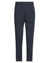 Be Able Man Pants Navy Size 33 Cotton, Elastane In Navy Blue