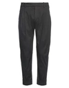 Hōsio Man Pants Black Size 38 Cotton, Elastane