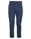 Hōsio Man Pants Bright Blue Size 36 Cotton, Elastane