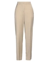 Mauro Grifoni Grifoni Woman Pants Beige Size 6 Viscose, Virgin Wool, Elastane In Beige