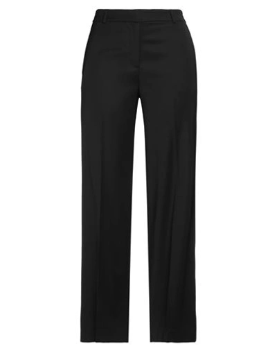 Mauro Grifoni Grifoni Woman Pants Black Size 10 Viscose, Virgin Wool, Elastane