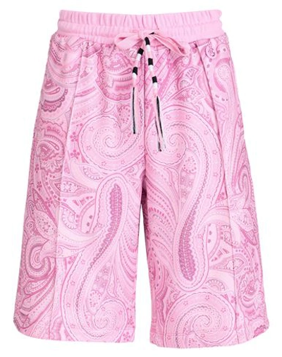 Gaelle Paris Gaëlle Paris Woman Shorts & Bermuda Shorts Pink Size 3 Polyester, Cotton