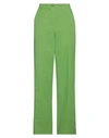 Kiltie Woman Pants Green Size 6 Cotton, Elastane