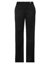 Attic And Barn Woman Pants Black Size 10 Polyester, Viscose, Elastane