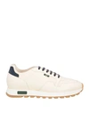 GREEN GEORGE GREEN GEORGE MAN SNEAKERS CREAM SIZE 7.5 LEATHER