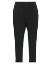Jecky Woman Pants Black Size 6 Viscose, Elastane In Black