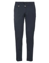 Barbati Man Pants Navy Blue Size 38 Cotton, Polyamide, Elastane