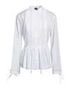 Aspesi Woman Shirt White Size 8 Cotton In White