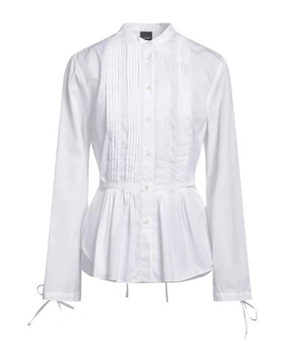Aspesi Woman Shirt White Size 8 Cotton