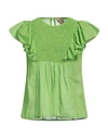 Même Road Woman Top Green Size 8 Cotton