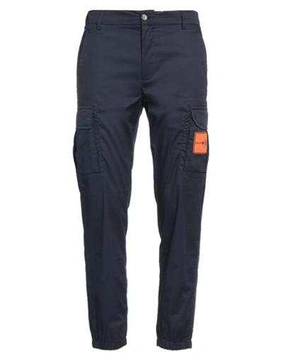 Squad² Man Pants Midnight Blue Size 32 Cotton, Polyamide, Textile Fibers, Elastane