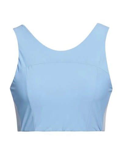 Und Woman Top Sky Blue Size 3 Recycled Polyamide, Elastane