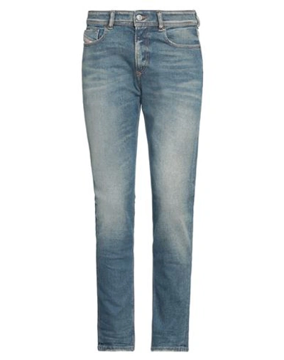 Diesel Man Jeans Blue Size 29w-30l Cotton, Elastane