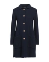 Albarena Woman Cardigan Navy Blue Size L Cotton