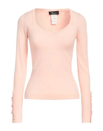 Blumarine Woman Sweater Pink Size S Viscose, Polyester