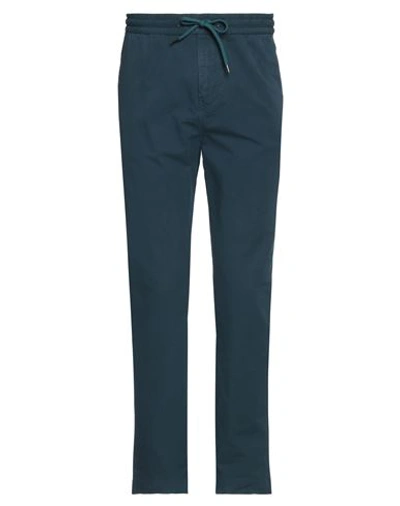 Ps By Paul Smith Ps Paul Smith Man Pants Navy Blue Size L Cotton, Lyocell