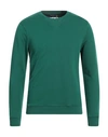 Husky Man Sweatshirt Green Size 40 Cotton In Green