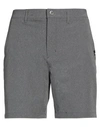 Sundek Man Shorts & Bermuda Shorts Lead Size 32 Polyester, Elastane In Grey