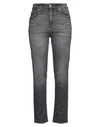 DEPARTMENT 5 DEPARTMENT 5 WOMAN JEANS STEEL GREY SIZE 28 ORGANIC COTTON, RECYCLED ELASTANE