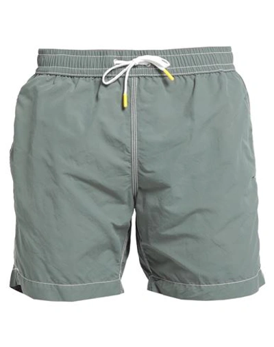 Hartford Man Swim Trunks Military Green Size Xxl Polyamide