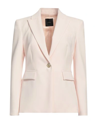 Pinko Woman Blazer Light Pink Size 4 Polyester, Elastane