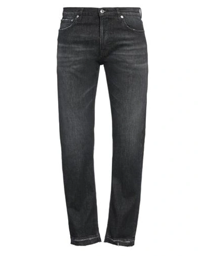 Mauro Grifoni Grifoni Man Jeans Black Size 33 Cotton, Elastane