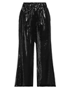 Emma & Gaia Woman Pants Black Size 4 Polyester