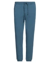 Boglioli Man Pants Pastel Blue Size L Cotton In Blue