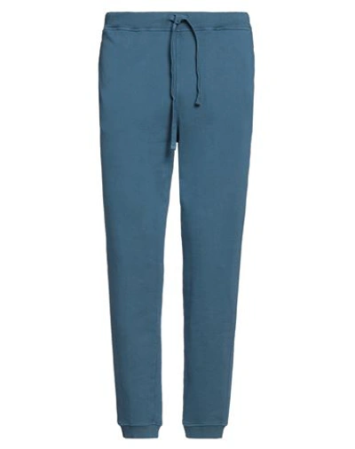 Boglioli Man Pants Pastel Blue Size L Cotton In Azure