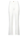 Croche Crochè Woman Pants White Size S Rayon