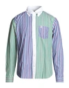 Mackintosh Man Shirt Green Size Xl Cotton In Green
