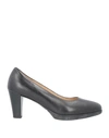 Nero Giardini Woman Pumps Black Size 10 Leather In Black