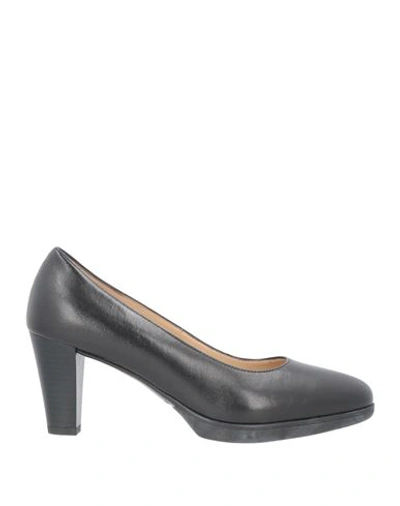 Nero Giardini Woman Pumps Black Size 10 Leather