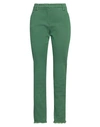 True Royal Woman Pants Green Size 12 Cotton, Elastane