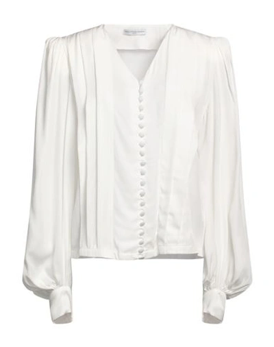 Maria Vittoria Paolillo Mvp Woman Shirt White Size 6 Viscose