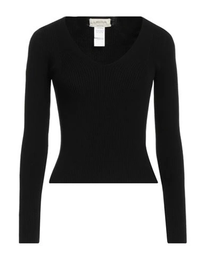 Anna Molinari Woman Sweater Black Size S Viscose, Polyester