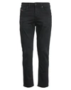 Diesel Man Jeans Black Size 31w-30l Cotton, Elastane In Black