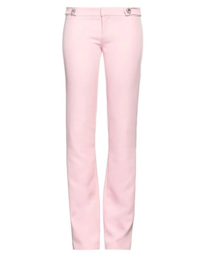 Chiara Ferragni Woman Pants Pink Size 8 Polyester, Elastane