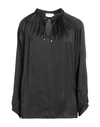 Nenette Woman Top Black Size 8 Viscose In Black