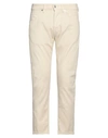Nine In The Morning Man Jeans Ivory Size 32 Cotton, Elastane In White