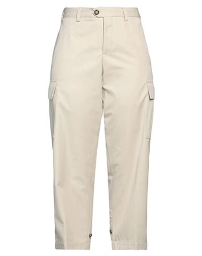 Pt Torino Woman Jeans Beige Size 28 Cotton, Elastomultiester, Elastane