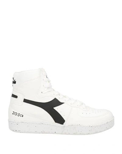 Diadora Heritage Man Sneakers White Size 11 Textile Fibers