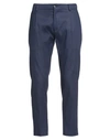 Be Able Man Pants Navy Blue Size 33 Linen, Cotton, Elastane