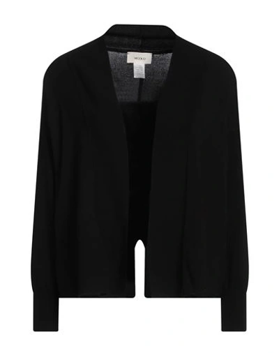 Vicolo Woman Cardigan Black Size Onesize Viscose, Polyester
