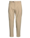 BE ABLE BE ABLE MAN PANTS SAND SIZE 32 VIRGIN WOOL, ELASTANE